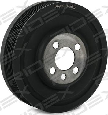 RIDEX 542R0662 - Поликлиновый ременный комплект autospares.lv