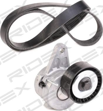 RIDEX 542R0122 - Поликлиновый ременный комплект autospares.lv