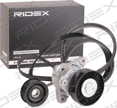 RIDEX 542R0252 - Поликлиновый ременный комплект autospares.lv