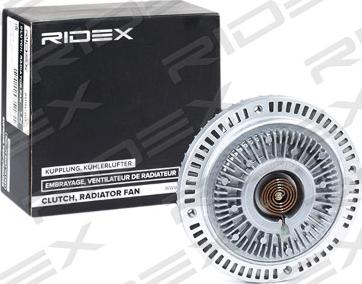 RIDEX 509C0070 - Сцепление, вентилятор радиатора autospares.lv