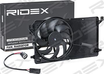 RIDEX 508R0060 - Вентилятор, охлаждение двигателя autospares.lv