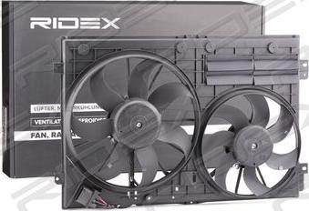 RIDEX 508R0028 - Вентилятор, охлаждение двигателя autospares.lv