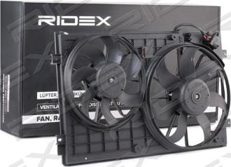 RIDEX 508R0027 - Вентилятор, охлаждение двигателя autospares.lv