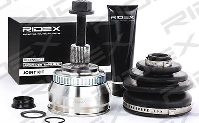 RIDEX 5J0010 - Шарнирный комплект, ШРУС, приводной вал autospares.lv