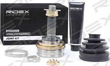 RIDEX 5J0106 - Шарнирный комплект, ШРУС, приводной вал autospares.lv