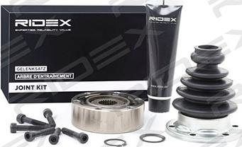 RIDEX 5J0111 - Шарнир, продольный вал autospares.lv