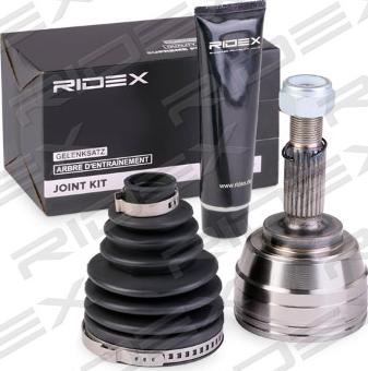 RIDEX 5J0256 - Шарнирный комплект, ШРУС, приводной вал autospares.lv