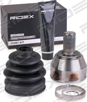 RIDEX 5J0279 - Шарнирный комплект, ШРУС, приводной вал autospares.lv