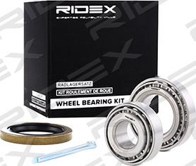 RIDEX 654W0446 - Подшипник ступицы колеса, комплект autospares.lv