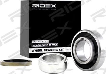 RIDEX 654W0440 - Подшипник ступицы колеса, комплект autospares.lv