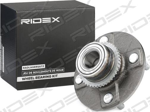 RIDEX 654W0422 - Подшипник ступицы колеса, комплект autospares.lv