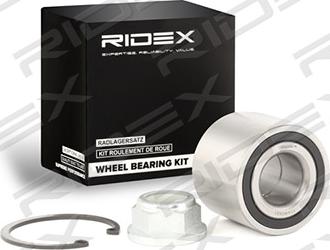 RIDEX 654W0031 - Подшипник ступицы колеса, комплект autospares.lv