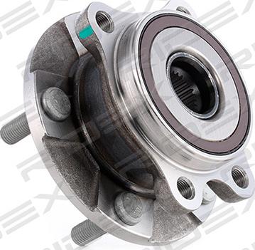 RIDEX 654W0144 - Подшипник ступицы колеса, комплект autospares.lv