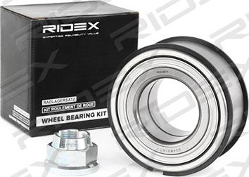 RIDEX 654W0167 - Подшипник ступицы колеса, комплект autospares.lv