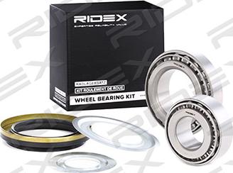 RIDEX 654W0116 - Подшипник ступицы колеса, комплект autospares.lv