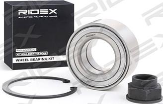 RIDEX 654W0337 - Подшипник ступицы колеса, комплект autospares.lv