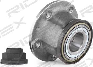 RIDEX 654W0710 - Подшипник ступицы колеса, комплект autospares.lv