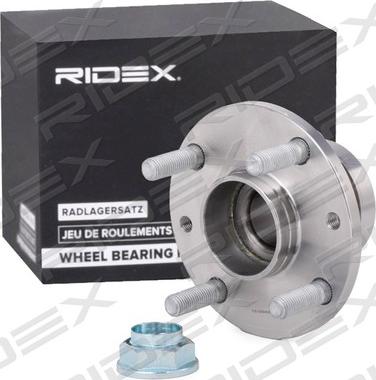 RIDEX 654W0771 - Подшипник ступицы колеса, комплект autospares.lv