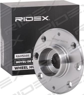 RIDEX 653W0161 - Ступица колеса, поворотный кулак autospares.lv