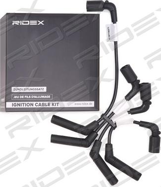RIDEX 685I0118 - Комплект проводов зажигания autospares.lv