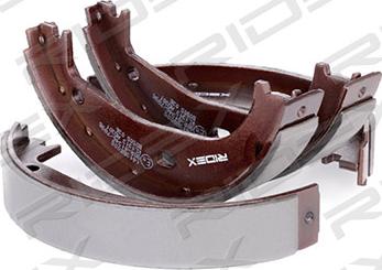 RIDEX 1419B0005 - Комплект тормозов, ручник, парковка autospares.lv