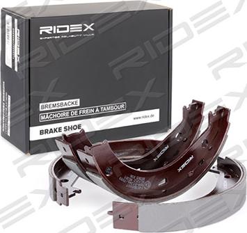 RIDEX 1419B0007 - Комплект тормозов, ручник, парковка autospares.lv