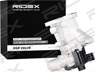 RIDEX 1145E0090 - Клапан возврата ОГ autospares.lv
