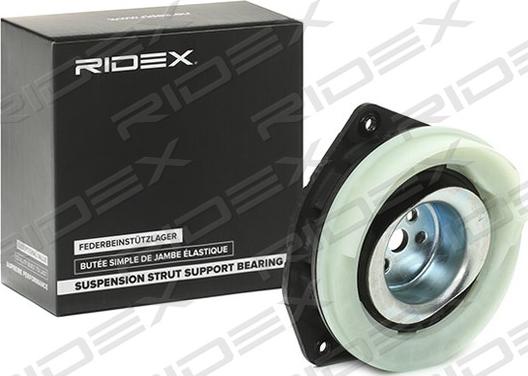 RIDEX 1180S0012 - Опора стойки амортизатора, подушка autospares.lv