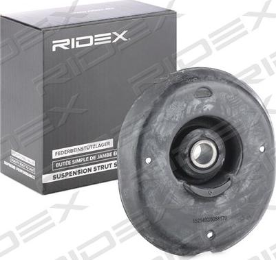 RIDEX 1180S0143 - Опора стойки амортизатора, подушка autospares.lv