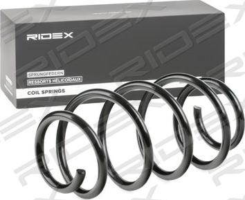 RIDEX 188C0052 - Пружина ходовой части autospares.lv