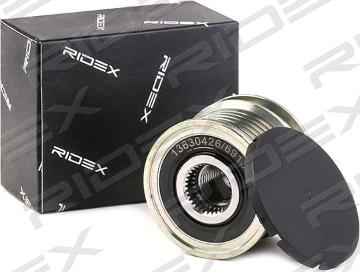 RIDEX 1390F0004 - Шкив генератора, муфта autospares.lv