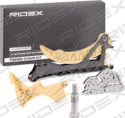 RIDEX 1389T0009 - Комплект цепи привода распредвала autospares.lv