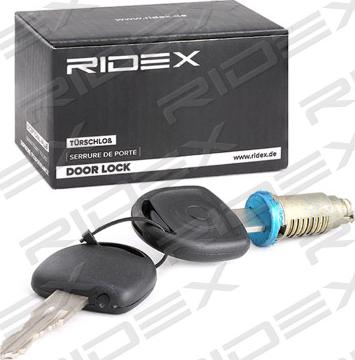 RIDEX 1378L0022 - Цилиндр замка autospares.lv