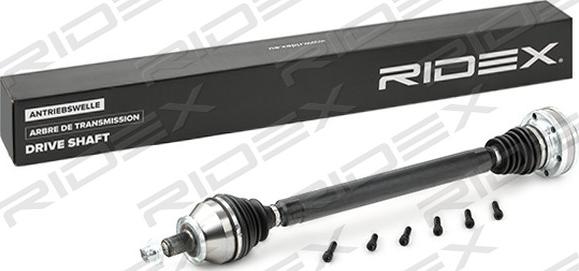 RIDEX 13D0523 - Приводной вал autospares.lv