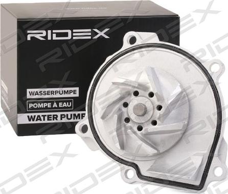 RIDEX 1260W0093 - Водяной насос autospares.lv