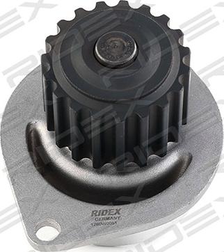 RIDEX 1260W0051 - Водяной насос autospares.lv