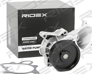 RIDEX 1260W0053 - Водяной насос autospares.lv