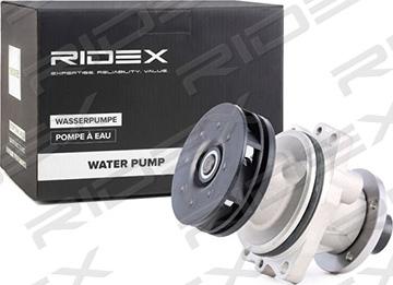 RIDEX 1260W0004 - Водяной насос autospares.lv