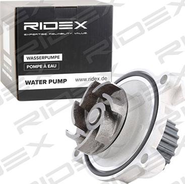 RIDEX 1260W0011 - Водяной насос autospares.lv