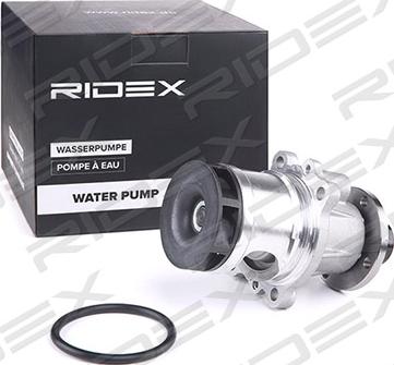 RIDEX 1260W0012 - Водяной насос autospares.lv