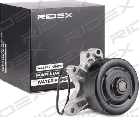 RIDEX 1260W0089 - Водяной насос autospares.lv