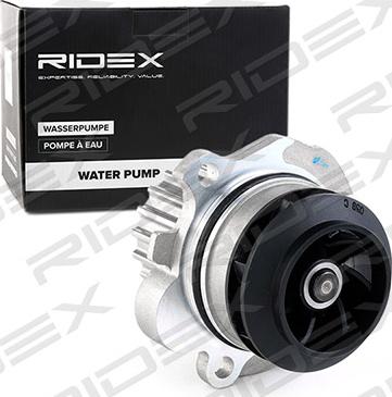 RIDEX 1260W0035 - Водяной насос autospares.lv