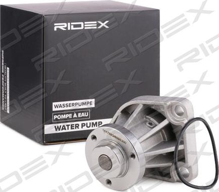 RIDEX 1260W0020 - Водяной насос autospares.lv