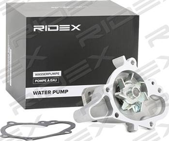 RIDEX 1260W0148 - Водяной насос autospares.lv