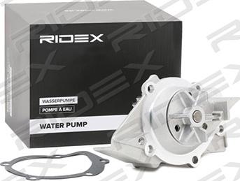 RIDEX 1260W0169 - Водяной насос autospares.lv