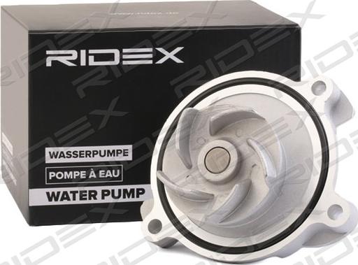 RIDEX 1260W0109 - Водяной насос autospares.lv