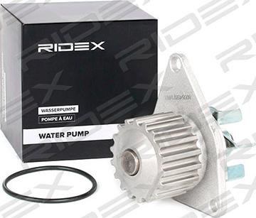 RIDEX 1260W0108 - Водяной насос autospares.lv