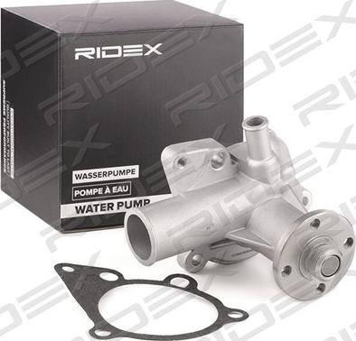 RIDEX 1260W0102 - Водяной насос autospares.lv