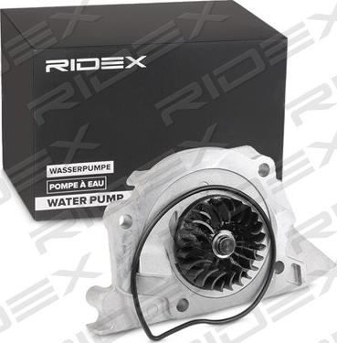 RIDEX 1260W0107 - Водяной насос autospares.lv