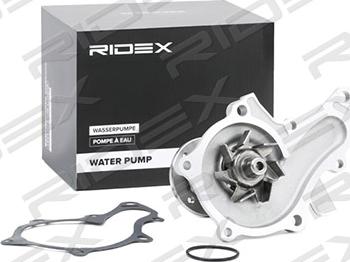 RIDEX 1260W0117 - Водяной насос autospares.lv